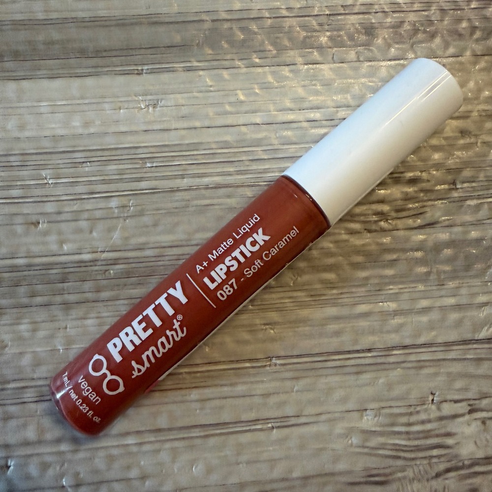Pretty Smart A+ Matte Liquid Lipstick 7ml Soft Caramel 087 Vegan New